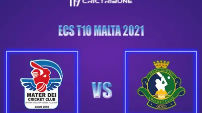 MTD vs GOZ Live Score, In the Match of ECS T10 Malta 2021 which will be played at Marsa Sports Club, Malta. MTD vs GOZ Live Score, Match between Mater Dei......