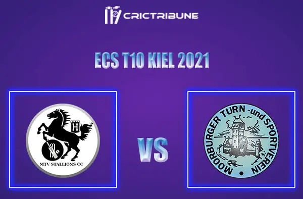 MTV vs MTSV Live Score, In the Match of ECS T10 Kiel 2021 which will be played at Kiel Cricket Ground, Kiel. MTV vs MTSV Live Score, Match between MTV..........