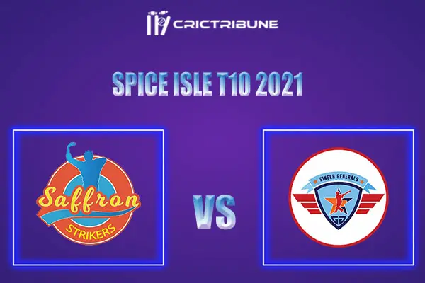 SS vs GG Live Score, In the Match of Spice Isle T10 2021 which will be played at National Cricket Stadium, Grenada. SS vs GG Live Score, Match between Saffron..