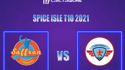 SS vs GG Live Score, In the Match of Spice Isle T10 2021 which will be played at National Cricket Stadium, Grenada. SS vs GG Live Score, Match between Saffron..