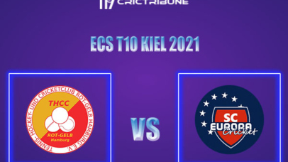 THCC vs SCE Live Score, In the Match of ECS T10 Kiel 2021 which will be played at Kiel Cricket Ground, Kiel. THCC vs SCE Live Score, Match between THCC Hamburg.
