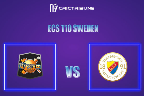 MAR vs DIF Live Score, In the Match of ECS T10 Sweden 2021 which will be played at Norsborg Cricket Ground, Stockholm. MAR vs DIF Live Score, Match between.....