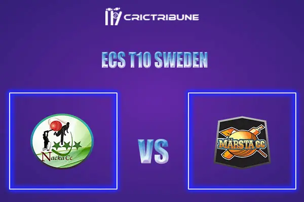 NAC vs MAR Live Score, In the Match of ECS T10 Sweden 2021 which will be played at Norsborg Cricket Ground, Stockholm. NAC vs MAR Live Score, Match between .....