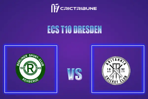 BSCR vs BRI Live Score, In the Match of ECS T10 Dresden 2021 which will be played at Rugby Cricket Dresden eV, Dresden. BSCR vs BRI Live Score, Match between...