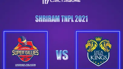 CSG vs LKK Live Score, In the Match of Shriram TNPL 2021 which will be played at MA Chidambaram Stadium, Chennai. CSG vs LKK Live Score, Match between..........