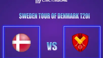 DEN vs SWE Live Score, In the Match of Sweden tour of Denmark T20I which will be played at Svanholm Park, Brondbyd. DEN vs SWE Live Score, Match between Denmark