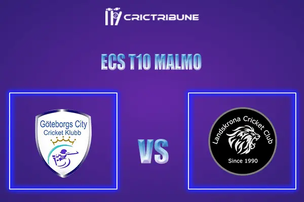 GOC vs LAN Live Score, In the Match of ECS T10 Malmo 2021 which will be played at Landskrona Cricket Club. GOC vs LAN Live Score, Match between Goteborg........