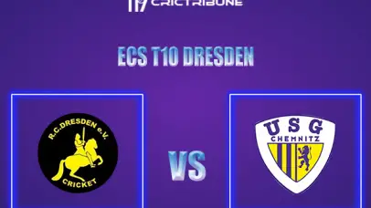 RCD vs USGC Live Score, In the Match of ECS T10 Dresden 2021 which will be played at Rugby Cricket Dresden eV, Dresden. RCD vs USGC Live Score, Match between...