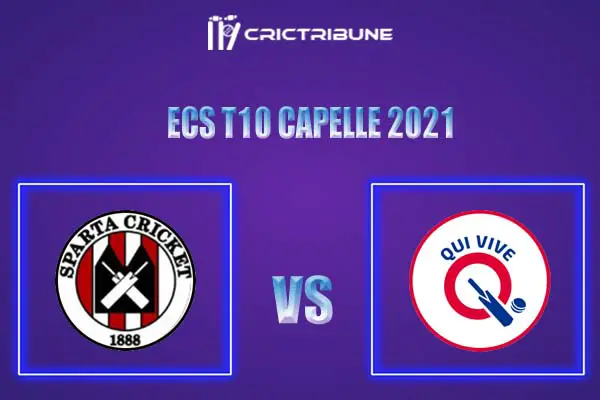 SPC vs QUV Live Score, In the Match of ECS T10 Capelle 2021 which will be played at Sportpark Bermweg, Capelle. SPC vs QUV Live Score, Match between Sparta.....