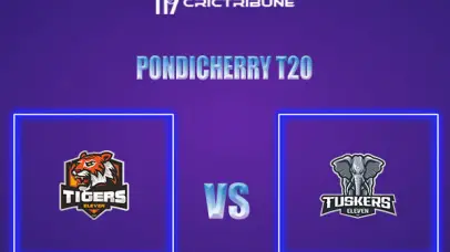 TIG vs TUS Live Score, In the Match of Pondicherry T20 which will be played at Cricket Association Puducherry Siechem Ground. TIG vs TUS Live Score, Match be...