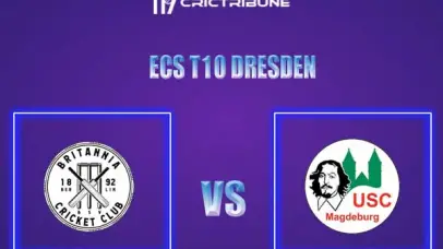 USCM vs BRI Live Score, In the Match of ECS T10 Dresden 2021 which will be played at Rugby Cricket Dresden eV, Dresden. USCM vs BRI Live Score, Match between ...
