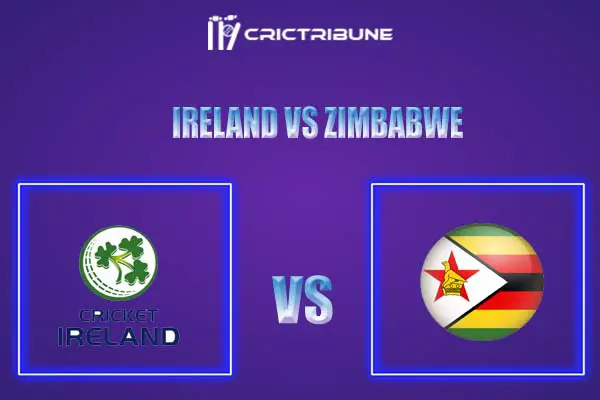 IRE vs ZIM Live Score, In the Match of Ireland vs Zimbabwe 3rd T20, which will be played at Bready Cricket Club, Magheramason, Bready. IRE vs ZIM Live Score,...
