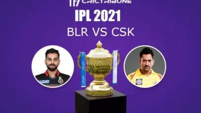 BLR vs CSK Live Score, In the Match of VIVO IPL 2021 which will be played at Sheikh Zayed Stadium, Abu Dhabi. BLR vs CSK Live Score, Match between Delhi Capital