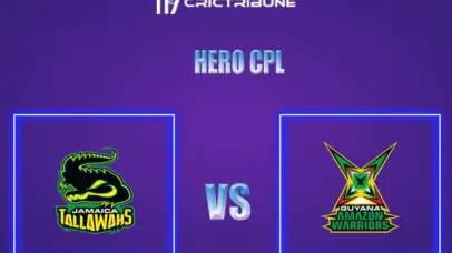 JAM vs GUY Live Score, In the Match of Hero CPL, which will be played at Warner Park, Basseterre, St Kitts. JAM vs GUY Live Score, Match between Guyana Amazon..