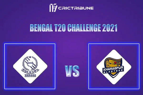 KH vs KB Live Score, In the Match of Bengal T20 Challenge 2021, which will be played at Eden Gardens, Kolkata. KH vs KB Live Score, Match between Kolkata.......