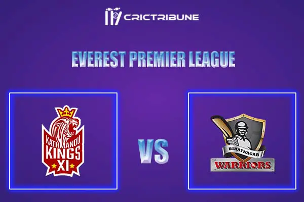 KK vs BW Live Score, In the Match of Everest Premier League, which will be played at  Tribhuvan University International Cricket Ground, Kirtipur, Nepal.........