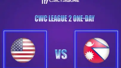 NEP vs USA Live Score, In the Match of CWC League 2 One-Day which will be played at  Al Amerat Cricket Ground (Ministry Turf 2), Al Amerat. NEP vs USA Live Score