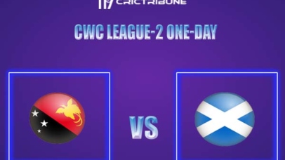 PNG vs SCO Live Score, In the Match of CWC League 2 One-Day which will be played at  Al Amerat Cricket Ground, Al Amerat. PNG vs SCO Live Score, Match between P.