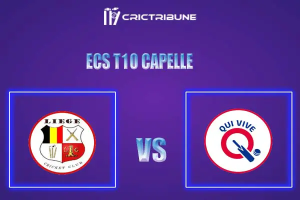 QUV vs LIE Live Score, In the Match of ECS T10 Capelle 2021 which will be played at Sportpark Bermweg, Capelle. QUV vs LIE Live Score, Match between Qui........