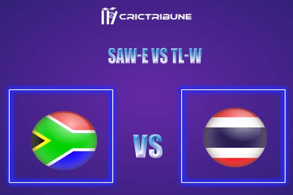 SAW-E vs TL-W Live Score, In the Match of SA Emerging Women vs Thailand Women, which will be played at Senwes Park, Potchefstroom. SAW-E vs TL-W Live Score.....