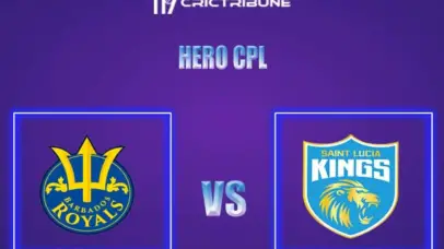 SLK vs BR Live Score, In the Match of Hero CPL, which will be played at Warner Park, Basseterre, St Kitts. SLK vs BR Live Score, Match between Barbados Royals..
