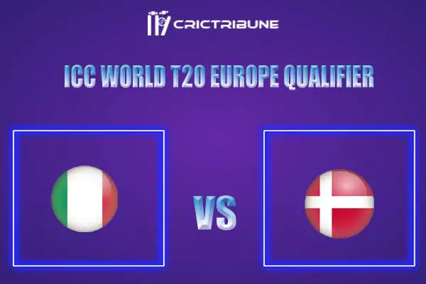 DEN vs ITA Live Score, In the Match of ICC World T20 Europe Qualifier, which will be played at Desert Springs Cricket Ground, Almeriar., Perth. DEN vs ITA Live.