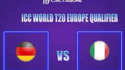 GER vs ITA Live Score, In the Match of ICC World T20 Europe Qualifier, which will be played at Desert Springs Cricket Ground, Almeriar., Perth. GER vs ITA Live.