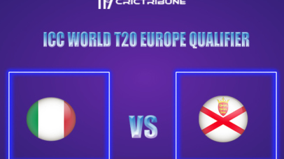 ITA vs JER Live Score, In the Match of ICC World T20 Europe Qualifier, which will be played at Desert Springs Cricket Ground, Almeriar., Perth. ITA vs JERR Live