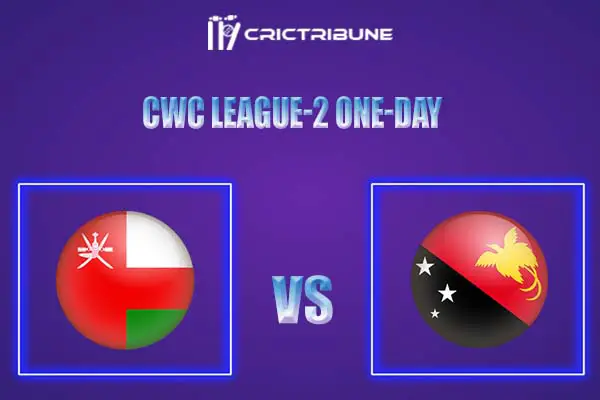 OMN vs PNG Live Score, In the Match of CWC League 2 One-Day which will be played at  Al Amerat Cricket Ground, Al Amerat. OMN vs PNG Live Score, Match between ...