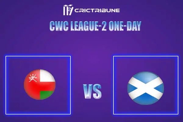 OMN vs SCO Live Score, In the Match of CWC League 2 One-Day which will be played at  Al Amerat Cricket Ground, Al Amerat. OMN vs SCO Live Score, Match betwee....