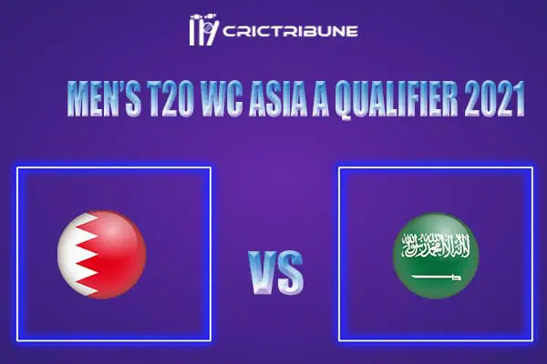 SAU vs BAH Live Score, In the Match of Men’s T20 WC Asia A Qualifier 2021, which will be played at West End Park International Cricket Stadium, Doha. SAU vs ....