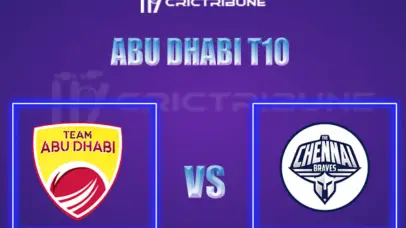 CB vs TAD Live Score, In the Match of Abu Dhabi T10 2021, which will be played at Zayed Cricket Stadium, Abu Dhabi. CB vs TAD Live Score, Match between Chennai .