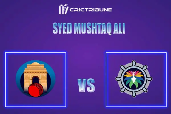 CHN vs DEL Live Score, In the Match of Syed Mushtaq Ali T20 2021, which will be played at Bharat Ratna Shri Atal Bihari Vajpayee Ekana Cricket Stadium..........