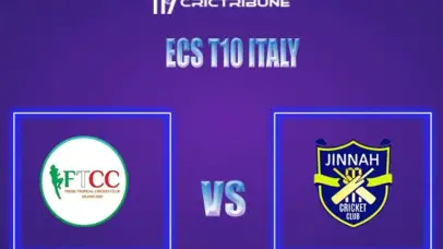 FT vs JIB Live Score, In the Match of ECS T10 Italy, which will be played at Roma Cricket Ground, Rome. FT vs JIB Live Score, Match between Melbourne Fresh....