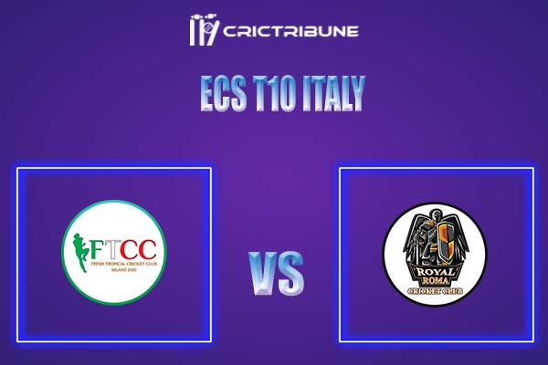 FT vs ROR Live Score, In the Match of ECS T10 Italy, which will be played at Roma Cricket Ground, Rome. FT vs ROR Live Score, Match between Melbourne Venez.....
