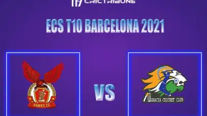 HAW vs GRA Live Score, In the Match of ECS T10 Barcelona 2021, which will be played at Videres Cricket Ground .HAW vs GRA Live Score, Match between Hawks vs .....