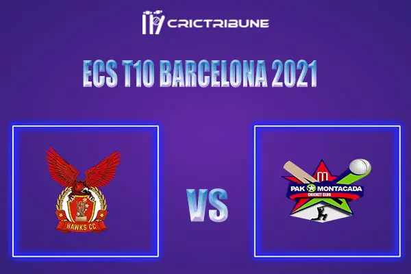 HAW vs MR Live Score, In the Match of ECS T10 Barcelona 2021, which will be played at Videres Cricket Ground. HAW vs MR Live Score, Match between Hawks vs .....