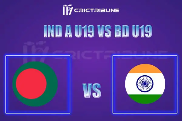 IND A U19 vs BD U19 Live Score, In the Match of U19 Triangular One Day Series 2021, which will be played at Eden Gardens, Kolkata.. IND A U19 vs BD U19 Live ....