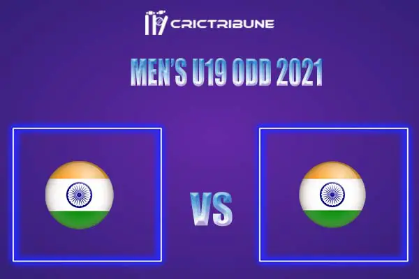 IND A U19 vs IND B U19 Live Score, In the Match of Men’s U19 ODD 2021, which will be played at RCA Academy Ground.. IND A U19 vs IND B U199 Live Score, Match...