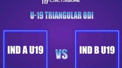 IND A U19 vs IND B U19 Live Score, In the Match of U19 Triangular One Day Series 2021, which will be played at Eden Gardens, Kolkata.. IND A U19 vs IND B U199 ..