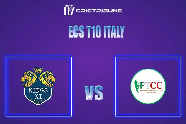 KIN-XI vs FT Live Score, In the Match of ECS T10 Italy, which will be played at Roma Cricket Ground, Rome. KIN-XI vs FT Live Score, Match between Melbourne .....