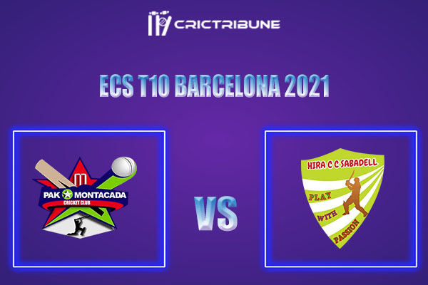 MR vs HIS Live Score, In the Match of ECS T10 Barcelona 2021, which will be played at Videres Cricket Ground .MR vs HIS Live Score, Match between Montcada Roya..