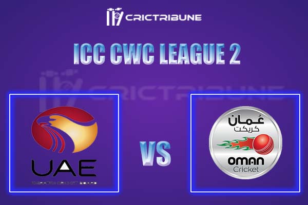 OMN vs UAE Live Score, In the Match of ICC CWC League 2, which will be played at Al Amerat Cricket Ground Oman Cricket, OMN vs UAE Live Score, Match between....