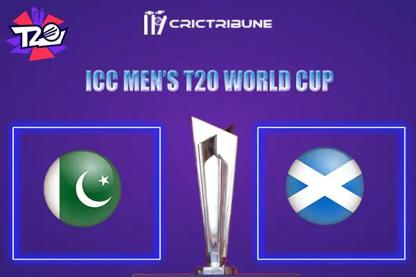 PAK vs SCO Live Score, In the Match of ICC Men’s T20 World Cup 2021.which will be played at Dubai International Cricket Stadium, Dubai. PAK vs SCO Live Score,..