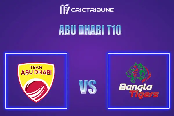 TAD vs BT Live Score, In the Match of Abu Dhabi T10 2021, which will be played at Zayed Cricket Stadium, Abu Dhabi. TAD vs BT Live Score, Match betwe..Streaming.