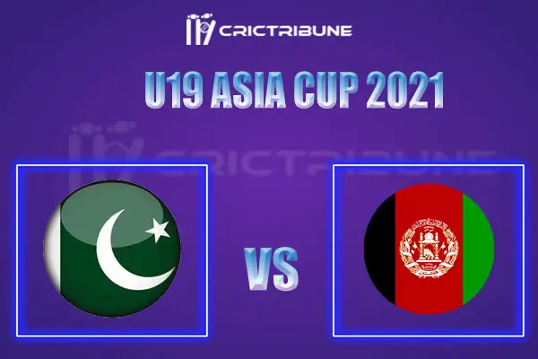 AF-U19 vs PK-U19 Live Score, In the Match of U19 Asia Cup 2021, which will be played at ICC Academy A, Dubai.. AF-U19 vs PK-U19 Live Score, Match between Afgh..