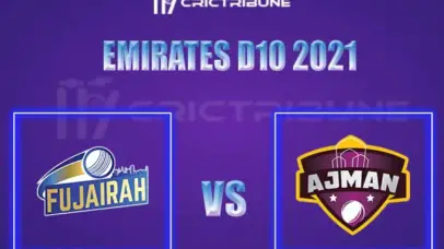 AJM vs FUJ Live Score, In the Match of Emirates D10 2021, which will be played at R Premadasa Stadium, Colombo. AJM vs FUJ Live Score, Match between Emirates Bl