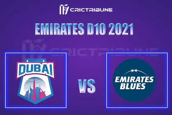 DUB vs EMB Live Score, In the Match of Emirates D10 2021, which will be played at Sharjah Cricket Ground, Sharjah. DUB vs EMB Live Score, Match between Emirate.