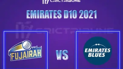 FUJ vs ABD Live Score, In the Match of Emirates D10 2021, which will be played at Sharjah Cricket Stadium, Sharjah.FUJ vs ABD Live Score, Match between Fujaira.