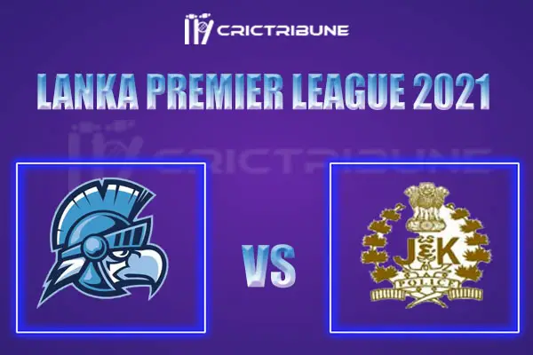 GG vs JK Live Score, In the Match of Lanka Premier League 2021, which will be played at Mahinda Rajapaksa International Cricket Stadium, Hambantota. GG vs JK L.